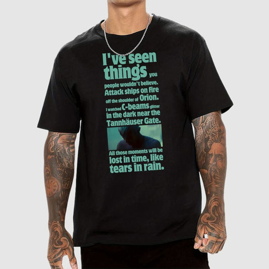 like tears in rain Geek T-Shirt