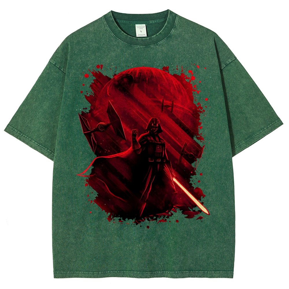 Dark Power Vintage Distressed T-shirt
