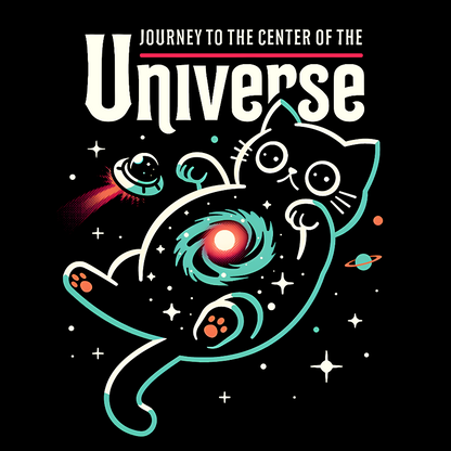 Journey to the Center of the Universe Geek T-Shirt