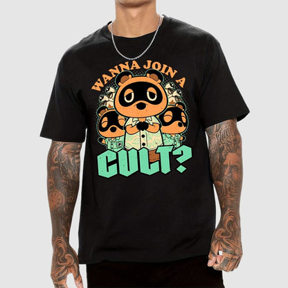 Raccoon Island Cult Geek T-Shirt
