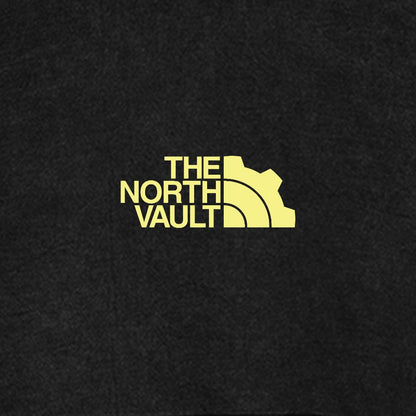 The North Vault  Vintage Distressed Hoodie