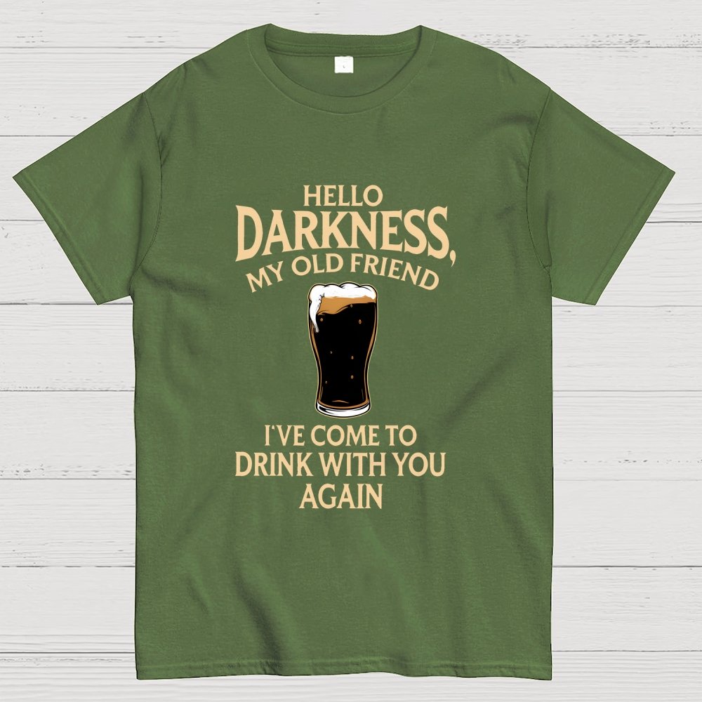 Hello Darkness Funny Geek T-Shirt