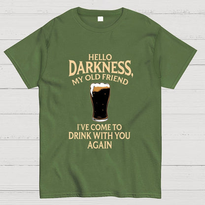 Hello Darkness Funny Geek T-Shirt
