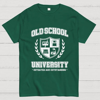 Old School University Unisex Geek T-Shirt