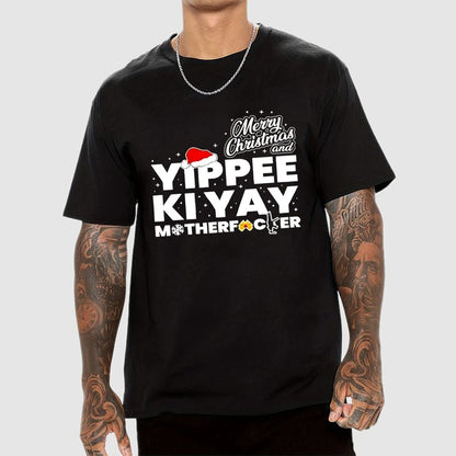 Merry Christmas and yippee ki yay motherf*cker Geek T-Shirt