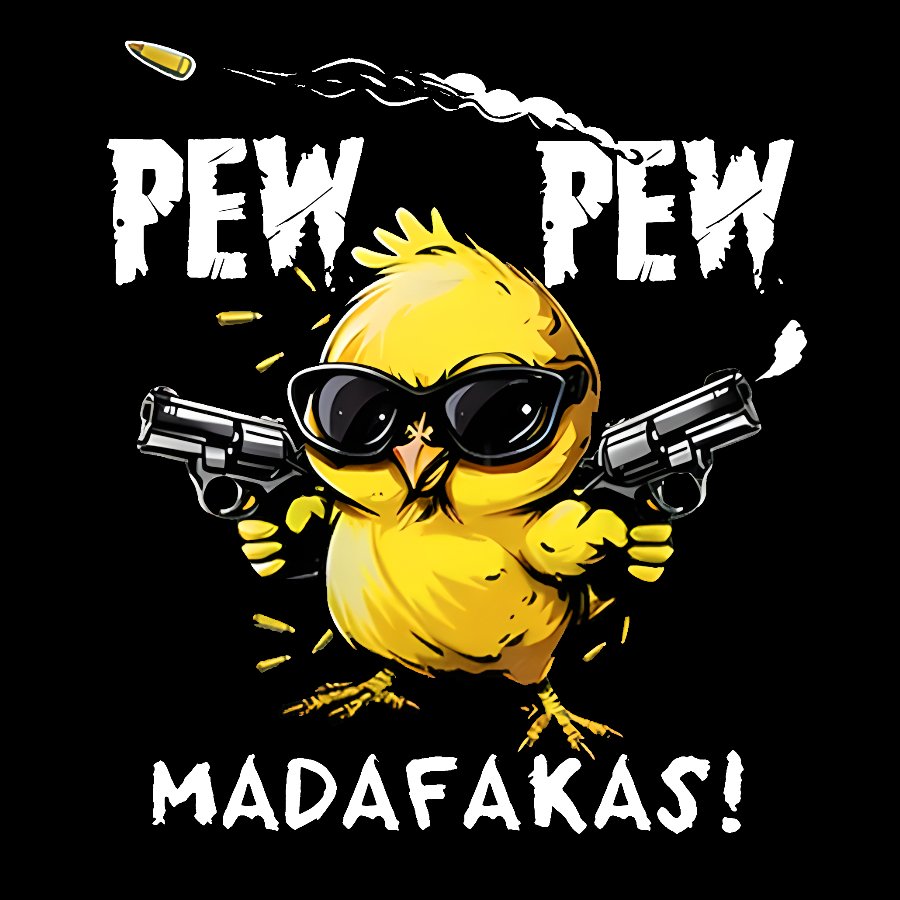 PEW PEW MADAFAKAS! Geek T-Shirt