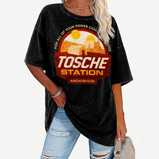Starlight Station Vintage Distressed T-shirt