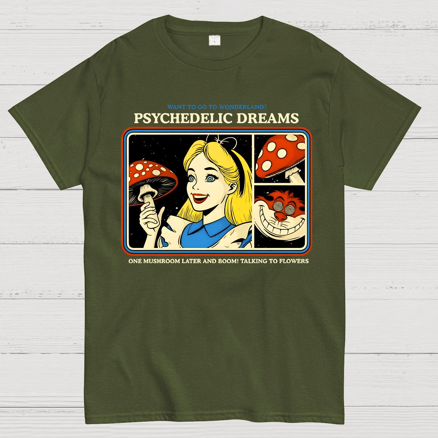 Psychedelic Dreams Geek T-Shirt