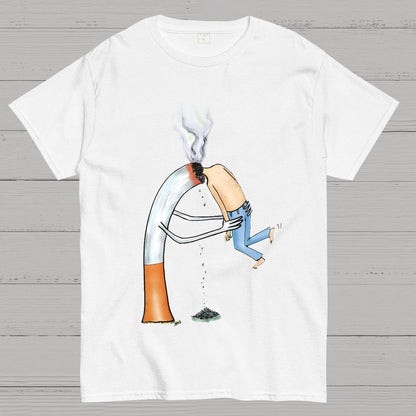 Smoking Solves Your Problems Geeky T-Shirt