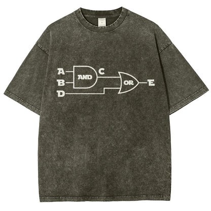 And-Or Vintage Distressed T-shirt