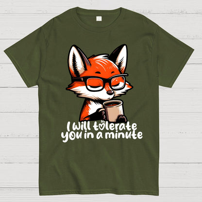 Tolerant Fox Geek T-Shirt