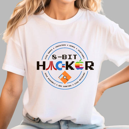 8-bit Hacker Geek T-Shirt