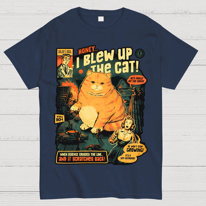 Honey I Blew Up The Cat Geek T-Shirt