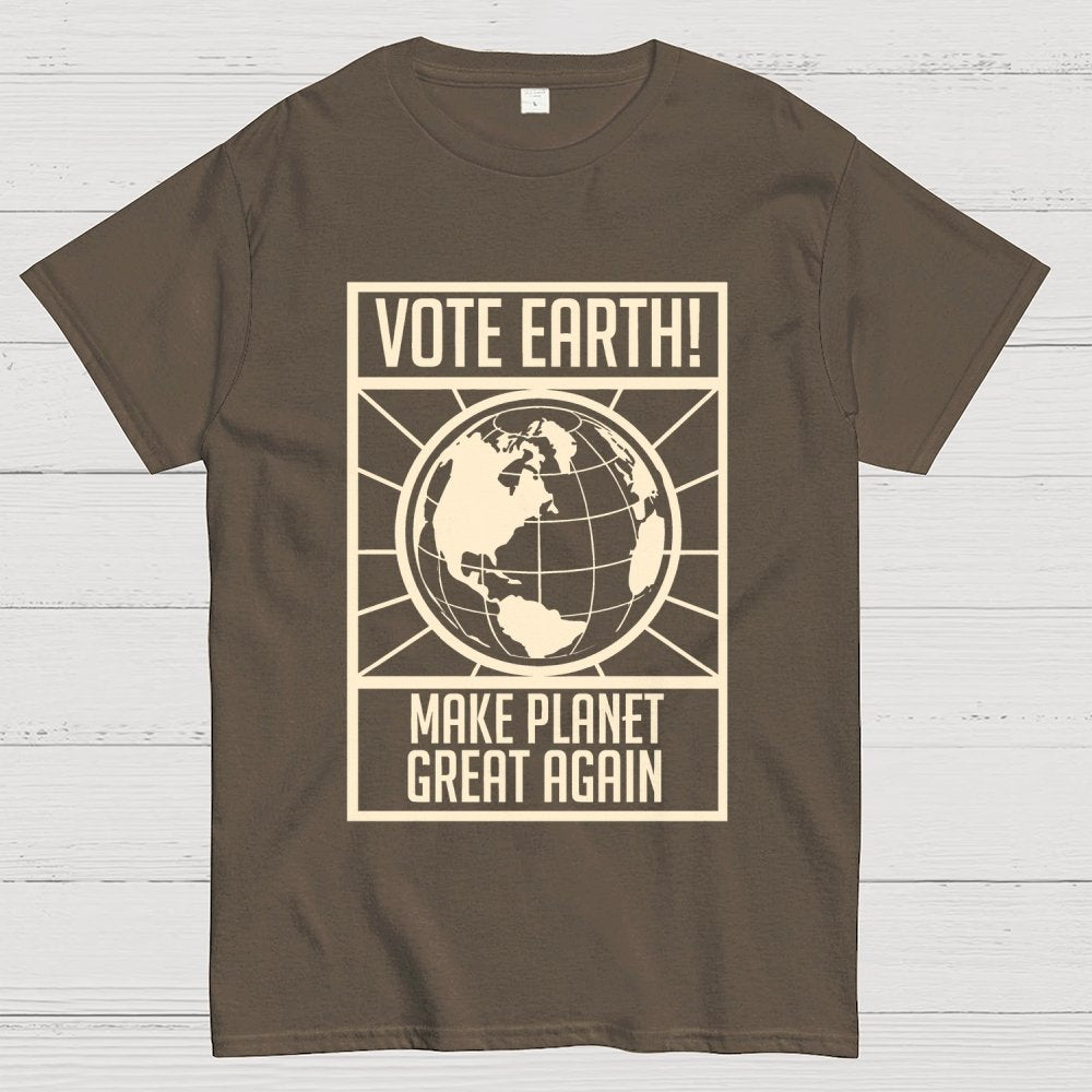 Vote Earth Unisex Geek T-Shirt