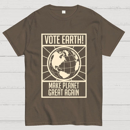 Vote Earth Unisex Geek T-Shirt