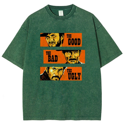 The Good The Bad The Ugly Vintage Distressed T-shirt