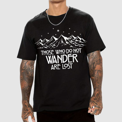 Those Who Do Not Wander Geek T-Shirt
