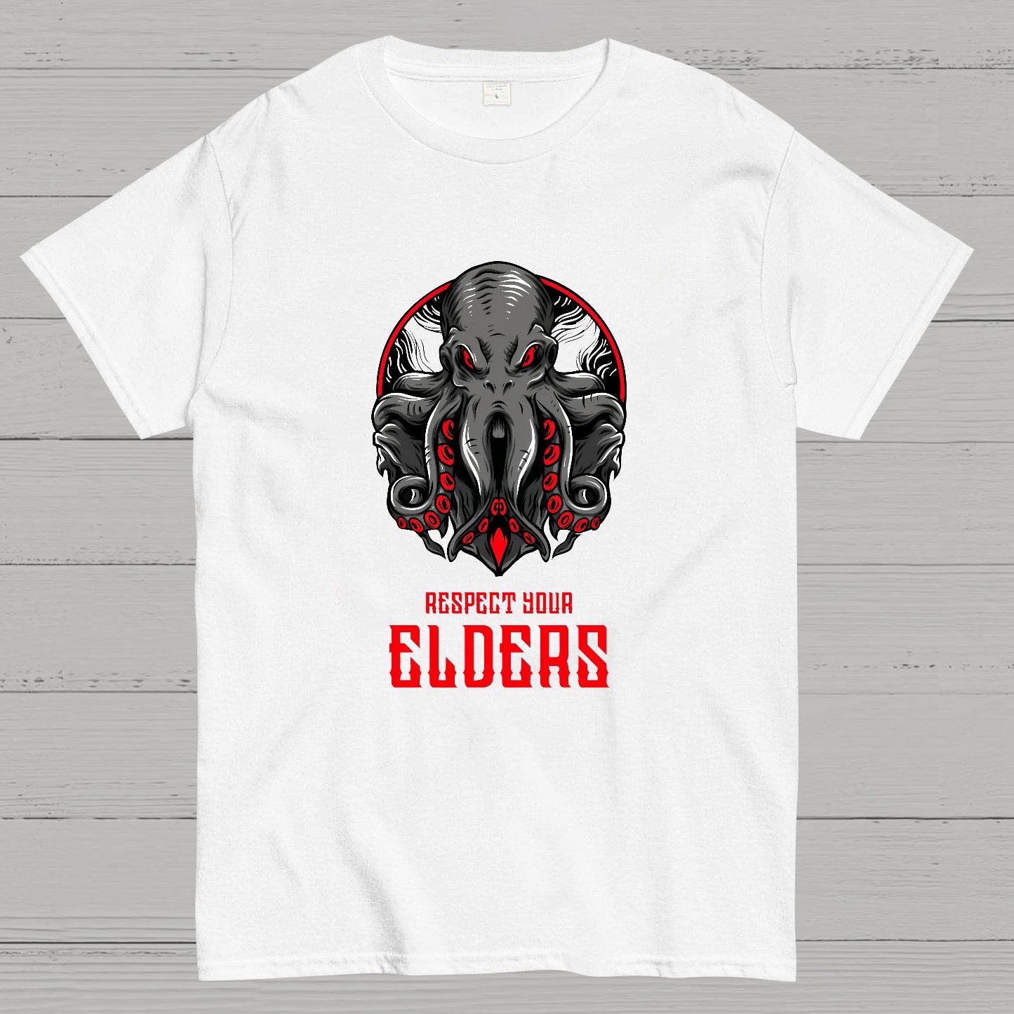 Respect Your Elders Mysterious Gangster Geek T-Shirt