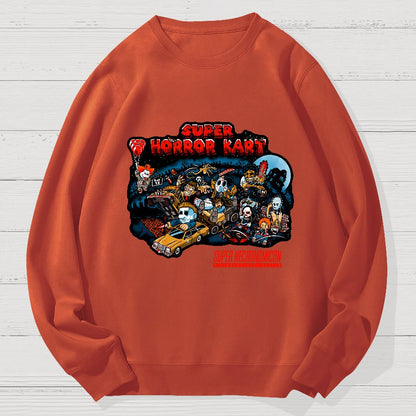 Super Horror Kart Geek Cotton Sweatshirt