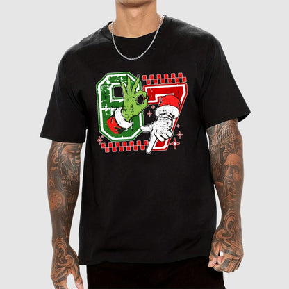 Six Seven 6 7 Christmas Geek T-Shirt