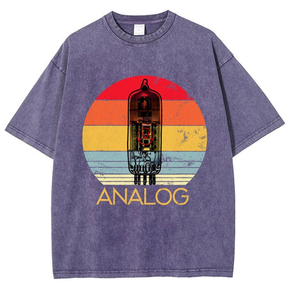 Vacuum Tube Analog Vintage Distressed T-shirt