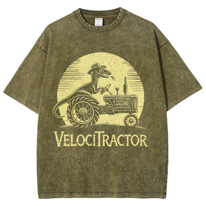 VelociTractor Vintage Distressed T-shirt