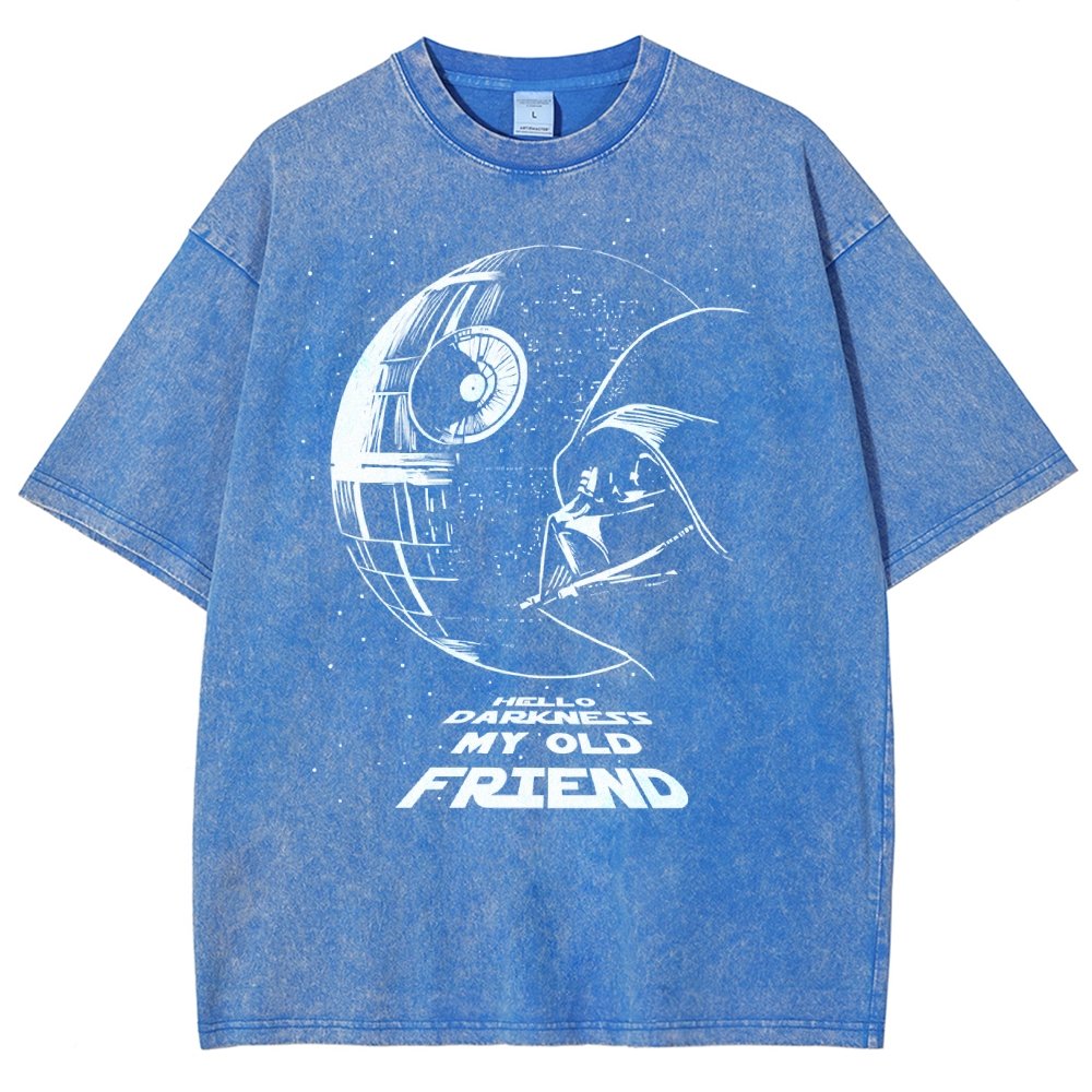 Hello Darkness My Old Friend Vintage Distressed T-shirt