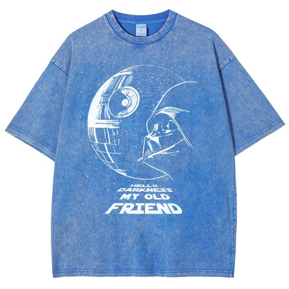 Hello Darkness My Old Friend Vintage Distressed T-shirt