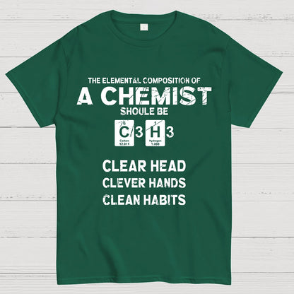 The Elemental C3H3 Geeky T-Shirt