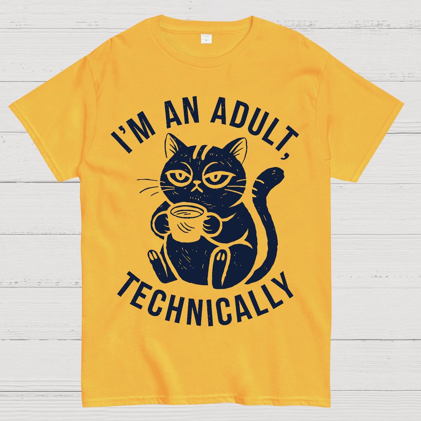I'm An Adult Technically Geek T-Shirt