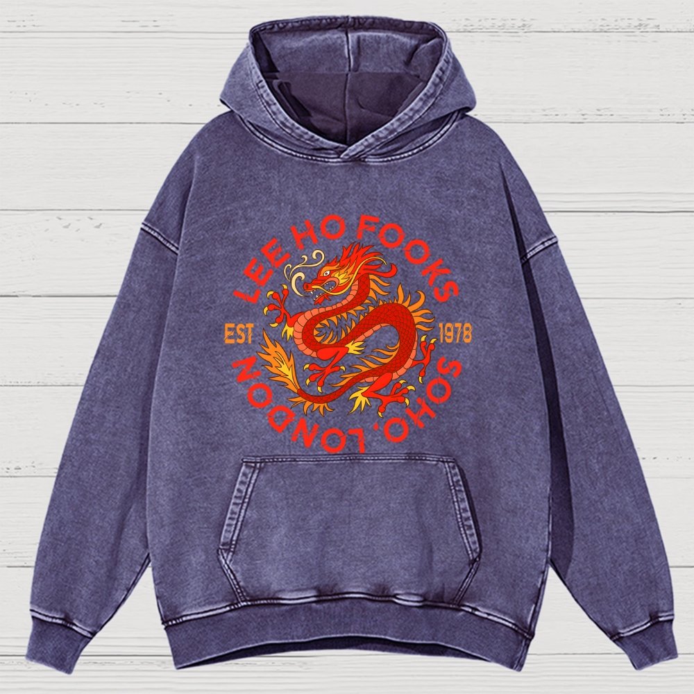Mystery Town's (Werewolves of London)  Vintage Distressed Hoodie