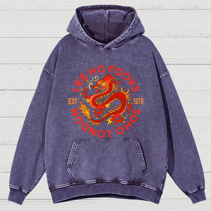 Mystery Town's (Werewolves of London)  Vintage Distressed Hoodie