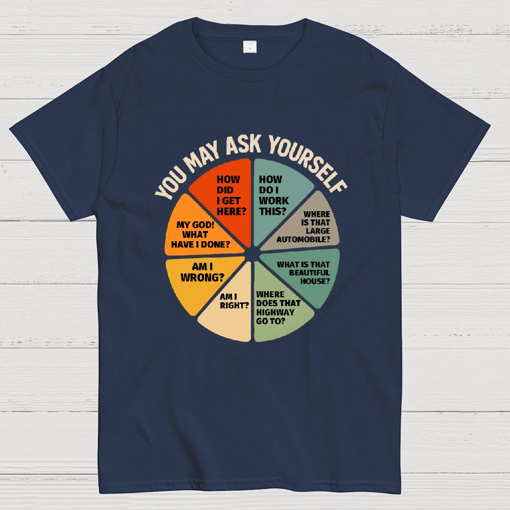 You May Ask Yourself Geek T-Shirt