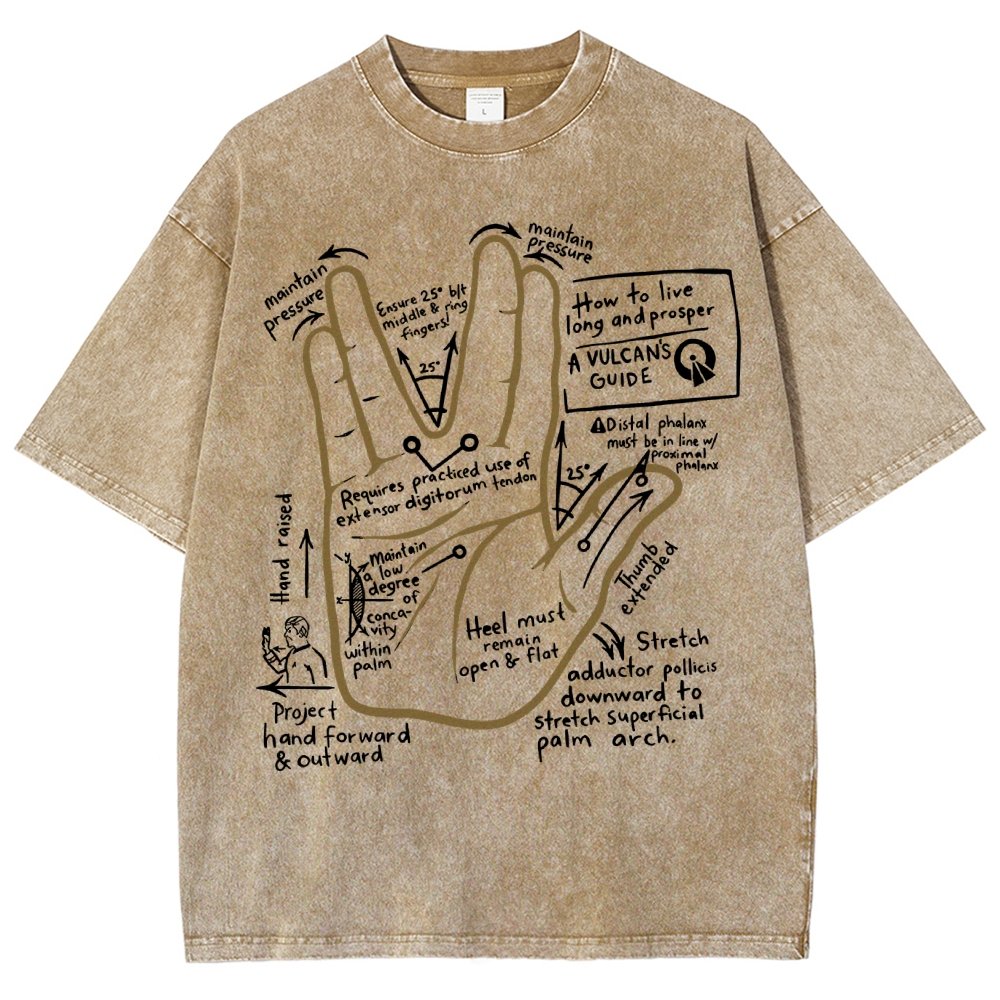 How To Live Well & Thrive Vintage Distressed T-shirt
