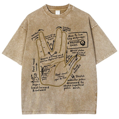How To Live Well & Thrive Vintage Distressed T-shirt