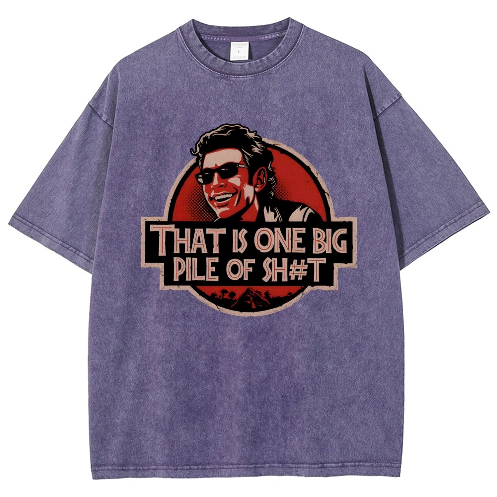 That is one big pile of sh#t Vintage Distressed T-shirt