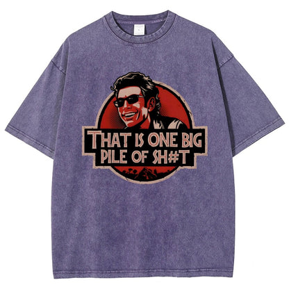 That is one big pile of sh#t Vintage Distressed T-shirt