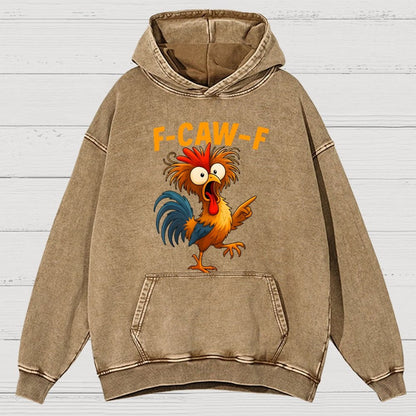 Fcawf Chicken Vintage Distressed Hoodie