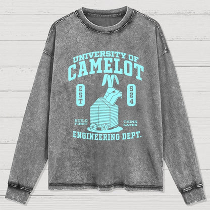 University of Nonsens Washed Long Sleeve Tee