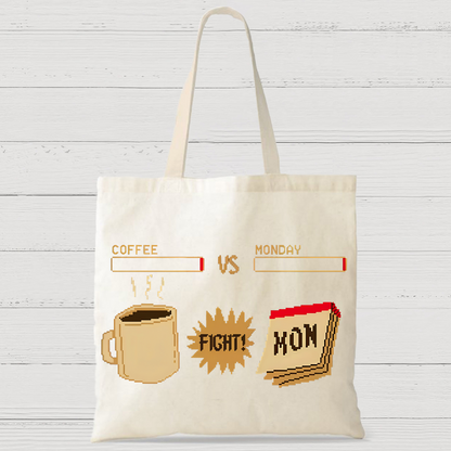 Monday War Casual Classic Canvas Bag