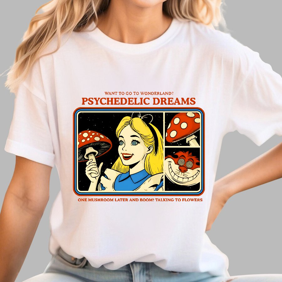 Psychedelic Dreams Geek T-Shirt