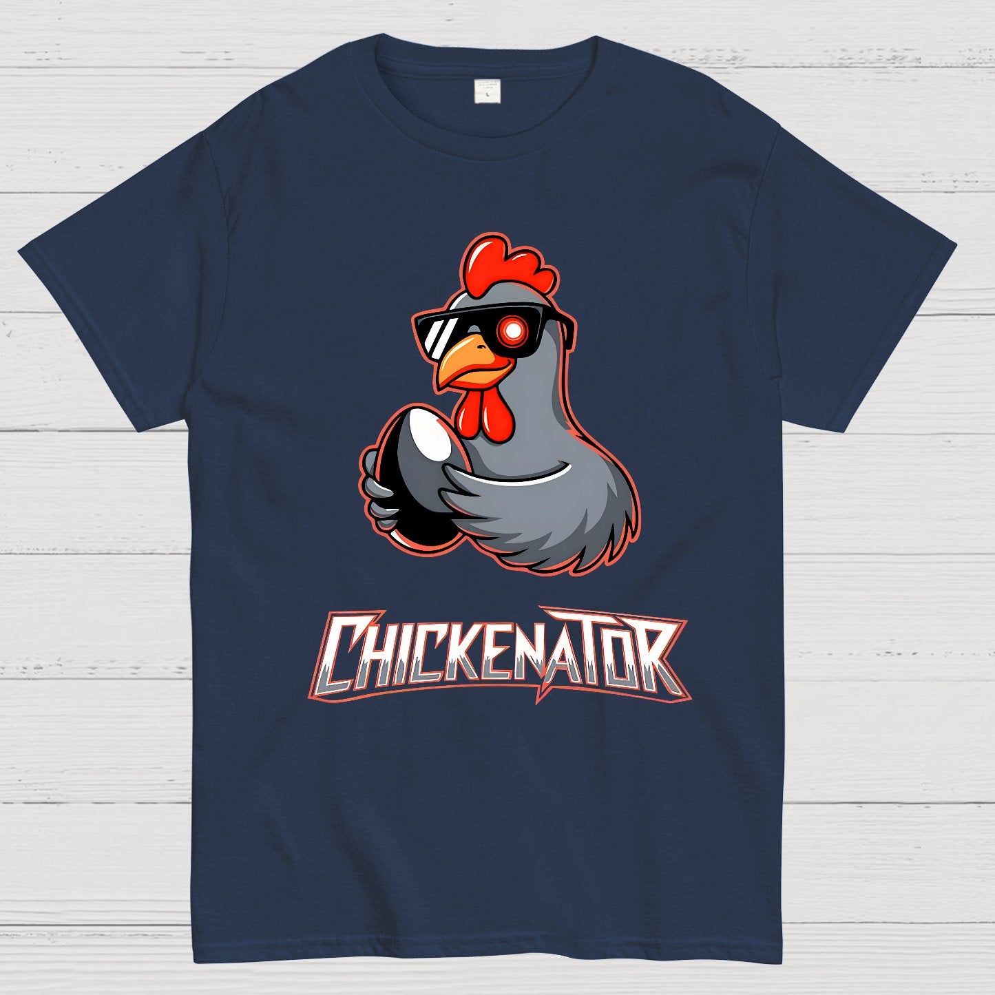 Chickenator, The Future Chicken Geek T-Shirt
