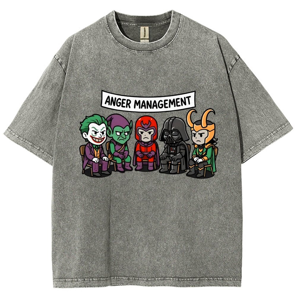 Anger Management Vintage Distressed T-shirt
