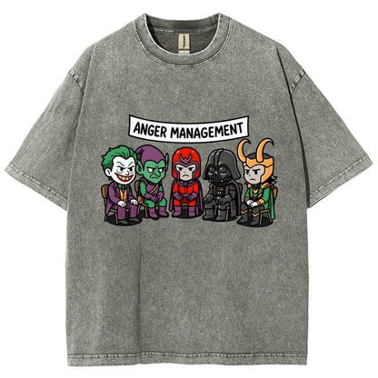 Anger Management Vintage Distressed T-shirt