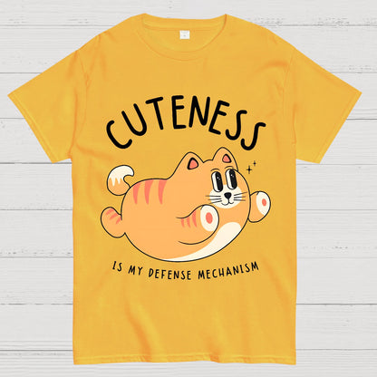 Cuteness is My Defense Mechanism Geek T-Shirt