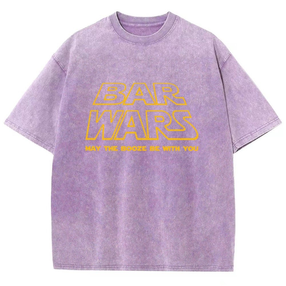 May The Booze Be With You Vintage Distressed T-shirt