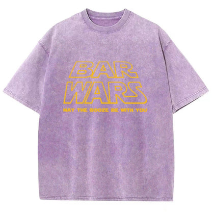 May The Booze Be With You Vintage Distressed T-shirt