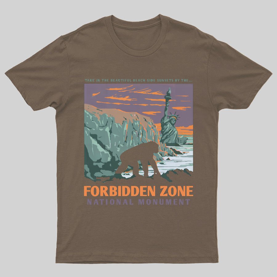 Forbidden Zone National Monument Geeky T-Shirt
