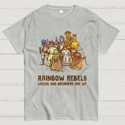 Rainbow Rebels Geek T-Shirt