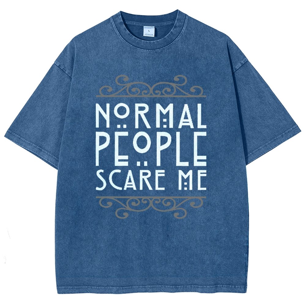 People Are Scary Vintage Distressed T-shirt